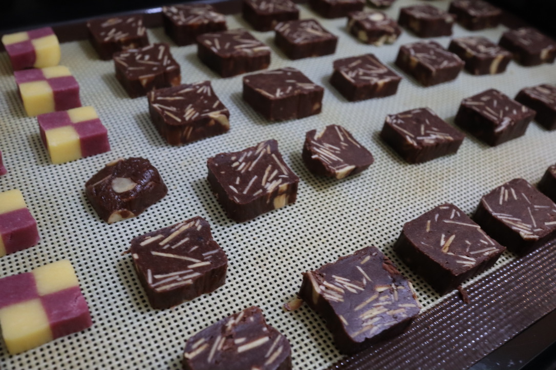 Line them up with space in between